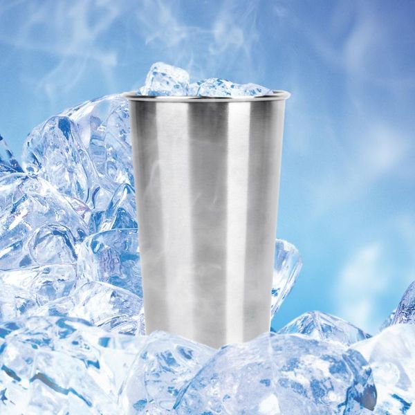 stainless steel cups 16oz tumbler pint glasses 18/8 metal for coffee water mugs
stainless steel cups 16oz tumbler pint glasses 18/8 metal for coffee water mugs