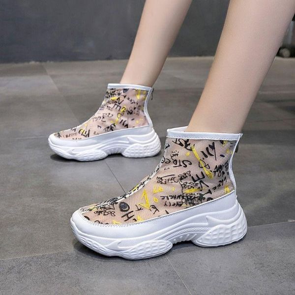 boots platform sandals woman summer ins mesh boot thick sole women casual 2021 breathable shoes round toe black white size 35-40
boots platform sandals woman summer ins mesh boot thick sole women casual 2021 breathable shoes round toe black white size 35-40