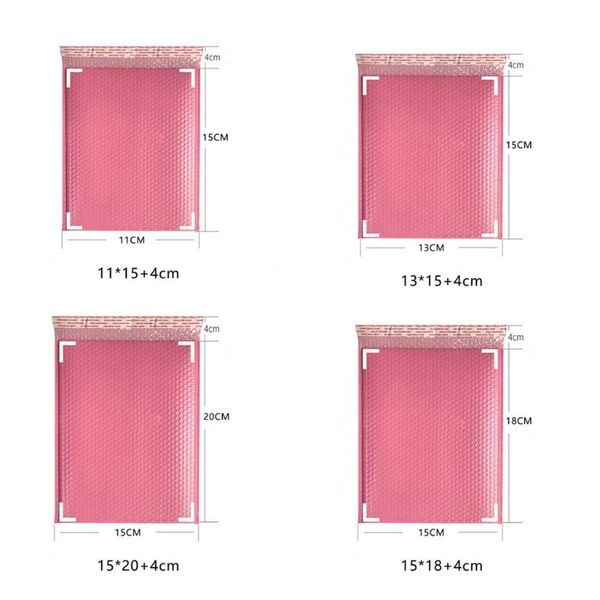 storage bags 50pc pink bubble mailers mailer self seal padded book magazine lined
storage bags 50pc pink bubble mailers mailer self seal padded book magazine lined
