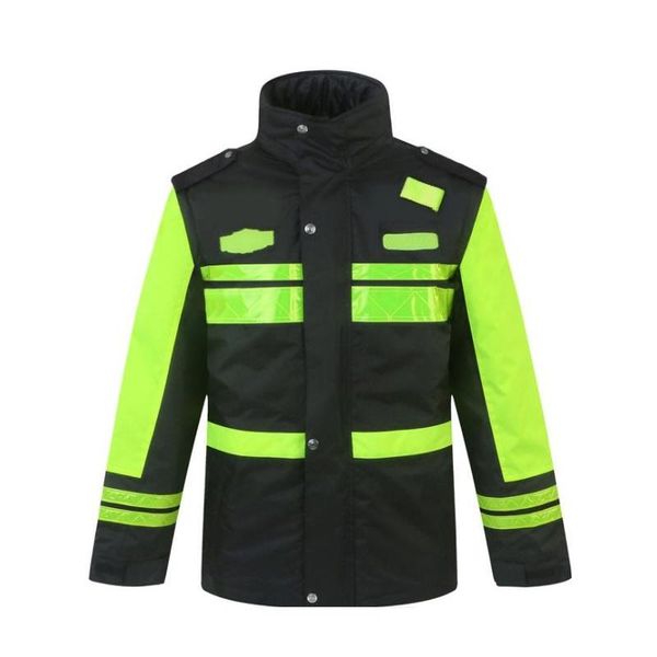 rain wear reflective cotton coat high speed rescue road traffic cold resistant safe riding thickened raincoat
rain wear reflective cotton coat high speed rescue road traffic cold resistant safe riding thickened raincoat