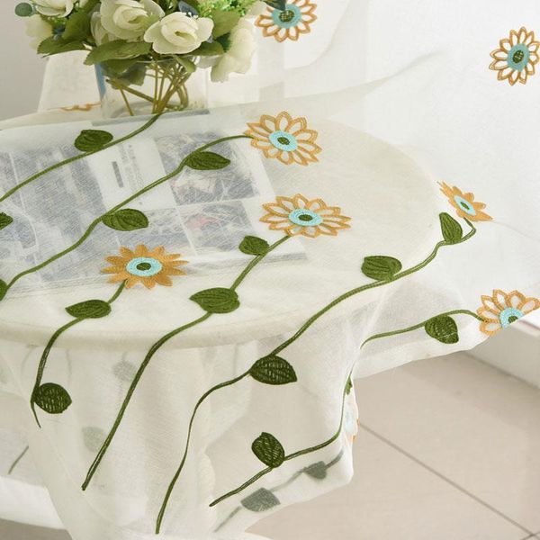 high grade embroidery tulle window curtains finished living room curtain pastoral bedroom windows sunflowers & drapes
high grade embroidery tulle window curtains finished living room curtain pastoral bedroom windows sunflowers & drapes