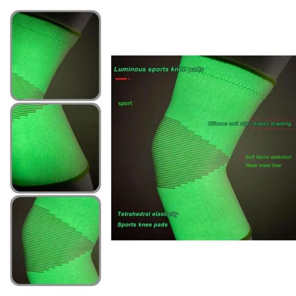 elbow & knee pads soft practical windproof glow in the dark pad green compression sleeve portable for sports, Black;gray
elbow & knee pads soft practical windproof glow in the dark pad green compression sleeve portable for sports, Black;gray