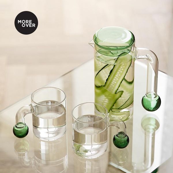 creative handle heat-resistant glass cup large capacity teapot unique designer original water bottle set juice wine glasses
creative handle heat-resistant glass cup large capacity teapot unique designer original water bottle set juice wine glasses