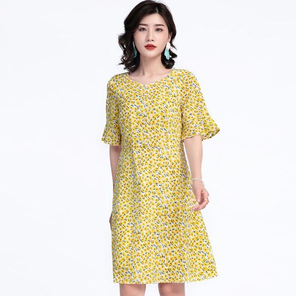 yellow summer dress flowers big size 6xl 5xl 4xxxl o-neck short a ling women zipper vintage floral print dresses casual, Black;gray
yellow summer dress flowers big size 6xl 5xl 4xxxl o-neck short a ling women zipper vintage floral print dresses casual, Black;gray