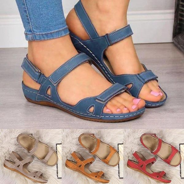 summer women wedges sandals outdoor fashion solid flat shoes open toe adjustable buckle strap slipper women's casual, Black
summer women wedges sandals outdoor fashion solid flat shoes open toe adjustable buckle strap slipper women's casual, Black