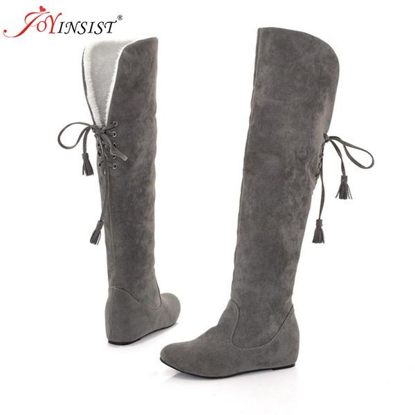 warm winter boots grinding flat with higher in female c86 knee-high big yards, Black
warm winter boots grinding flat with higher in female c86 knee-high big yards, Black