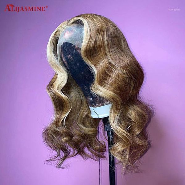 highlight body wave wig ombre 4/27 colored human hair wigs bleached knots 13*6 lace front pre plucked remy1, Black;brown
highlight body wave wig ombre 4/27 colored human hair wigs bleached knots 13*6 lace front pre plucked remy1, Black;brown