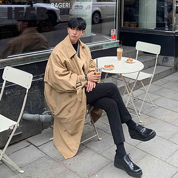 iefb men's windbreaker medium length loose handsome overknee fashion trench coat spring korean clothes loose 9y5272 210524, Tan;black
iefb men's windbreaker medium length loose handsome overknee fashion trench coat spring korean clothes loose 9y5272 210524, Tan;black