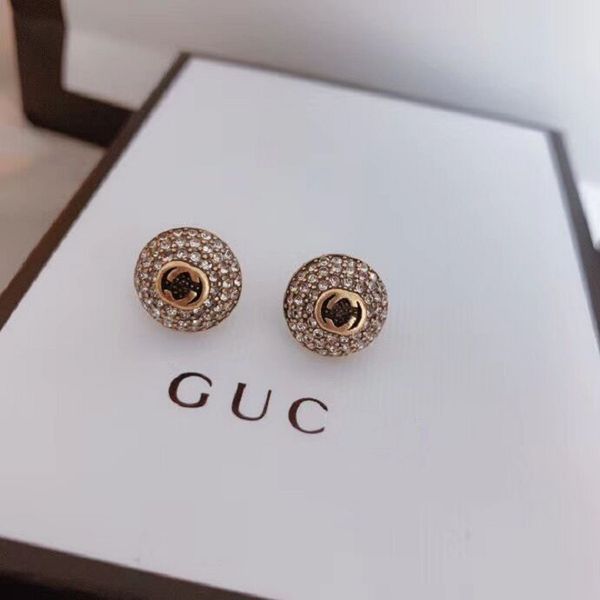 aaa designer jewelry gujia 2021 new color semicircle earrings, net red, full drill earrings, Golden
aaa designer jewelry gujia 2021 new color semicircle earrings, net red, full drill earrings, Golden
