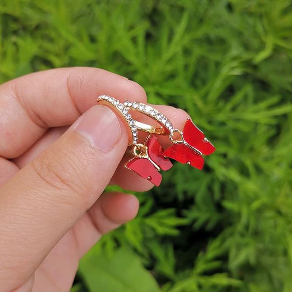 hoop & huggie 1pair cz small hoops rainbow butterfly earrings gold color animals for women jewelry accessories wholesale, Golden;silver
hoop & huggie 1pair cz small hoops rainbow butterfly earrings gold color animals for women jewelry accessories wholesale, Golden;silver