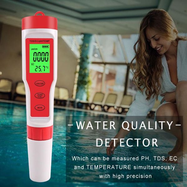 meters ph meter tester tds 4 in 1 digital temperature ec/temp water quality monitor professional pen type
meters ph meter tester tds 4 in 1 digital temperature ec/temp water quality monitor professional pen type