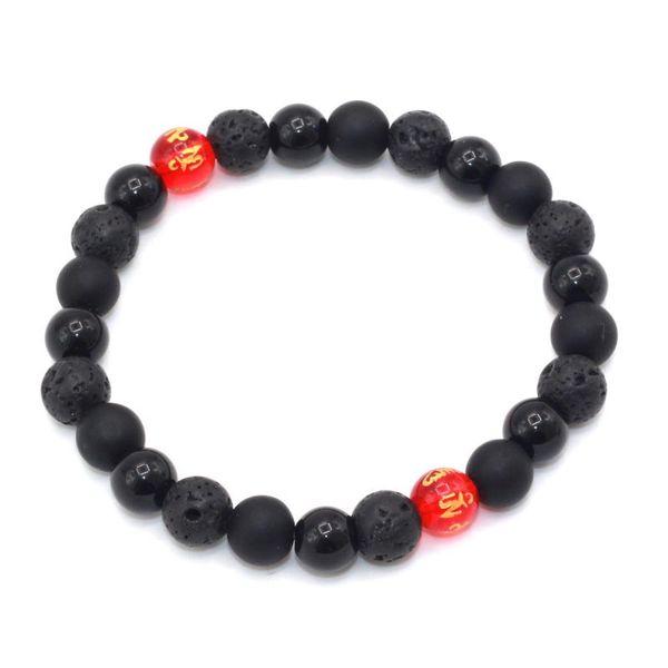 charm bracelets mixed lava stone matte blackstone black onyx beads bracelet with 2 six words mantra charms jewelry for women, Golden;silver
charm bracelets mixed lava stone matte blackstone black onyx beads bracelet with 2 six words mantra charms jewelry for women, Golden;silver