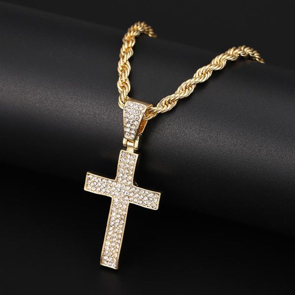 pendant necklaces tainless steel necklace for women lover's gold and rose color chain cross small religious jewelry, Silver
pendant necklaces tainless steel necklace for women lover's gold and rose color chain cross small religious jewelry, Silver