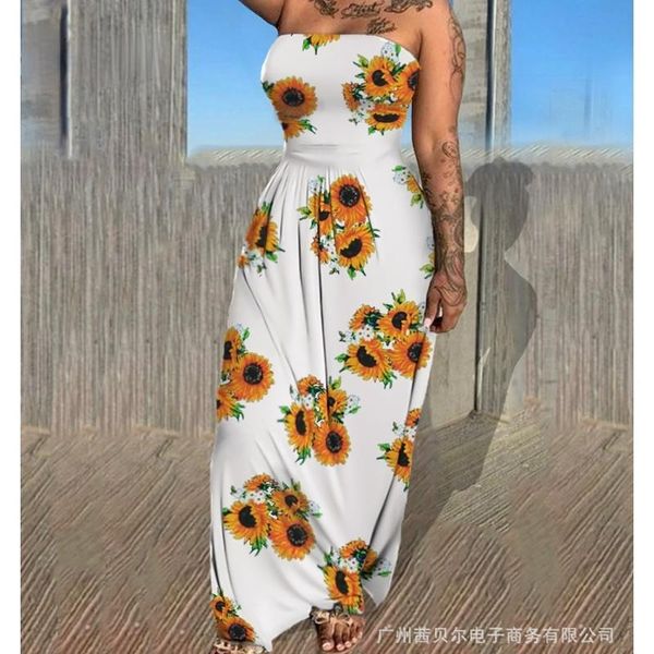casual dresses long dress high waist floral printing tube women strapless printed sleeveless clubwear summer, Black;gray
casual dresses long dress high waist floral printing tube women strapless printed sleeveless clubwear summer, Black;gray