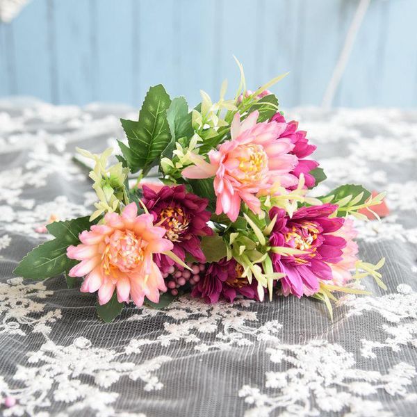 decorative flowers & wreaths artificial 7 heads bouquet wedding diy home garden balcony living room party decoration flower beautiful silk s
decorative flowers & wreaths artificial 7 heads bouquet wedding diy home garden balcony living room party decoration flower beautiful silk s