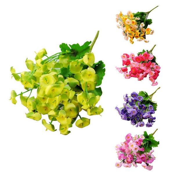 decorative flowers & wreaths bouquet artificial campanula silk wedding party home decoration
decorative flowers & wreaths bouquet artificial campanula silk wedding party home decoration