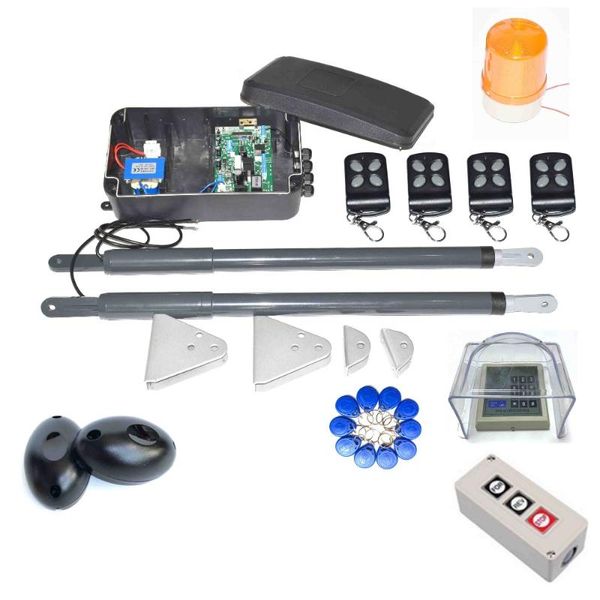 12v dc heavy duty double arm automatic swing gate operators kit with 4 remote and keypad fingerprint access control
12v dc heavy duty double arm automatic swing gate operators kit with 4 remote and keypad fingerprint access control