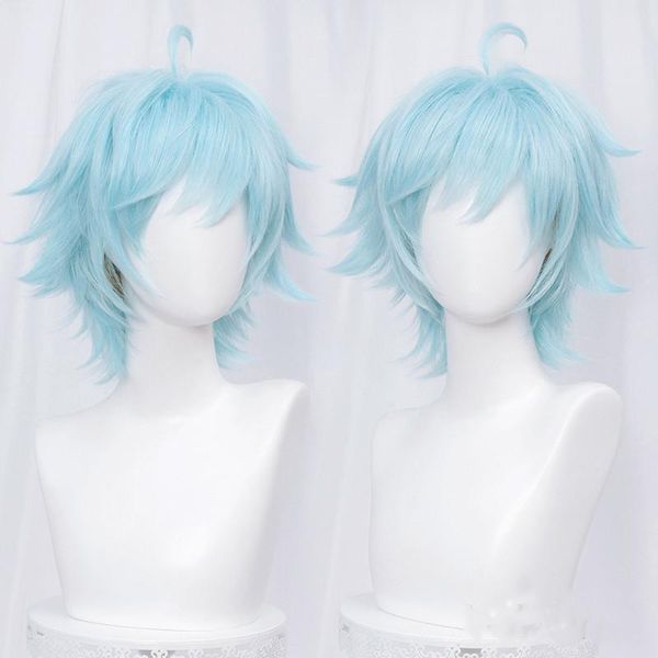 other event & party supplies genshin impact chongyun cosplay 30cm ice blue wig anime wigs heat resistant synthetic halloween
other event & party supplies genshin impact chongyun cosplay 30cm ice blue wig anime wigs heat resistant synthetic halloween