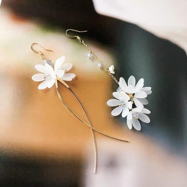 dangle & chandelier arrival elegant flower super long earrings for women asymmetric fashion beads floral tassels drop birthday gift, Silver
dangle & chandelier arrival elegant flower super long earrings for women asymmetric fashion beads floral tassels drop birthday gift, Silver