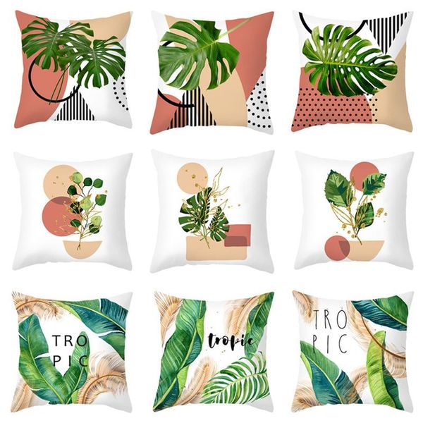 cushion/decorative pillow 45*45cm green leaves plant cushion cover decorative throw case pink sofa home decor pillows
cushion/decorative pillow 45*45cm green leaves plant cushion cover decorative throw case pink sofa home decor pillows
