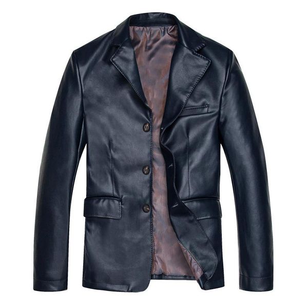 men's fur & faux casual turn-down collar men leather jacket pockets slim winter solid autumn motorcycle pu, Black
men's fur & faux casual turn-down collar men leather jacket pockets slim winter solid autumn motorcycle pu, Black