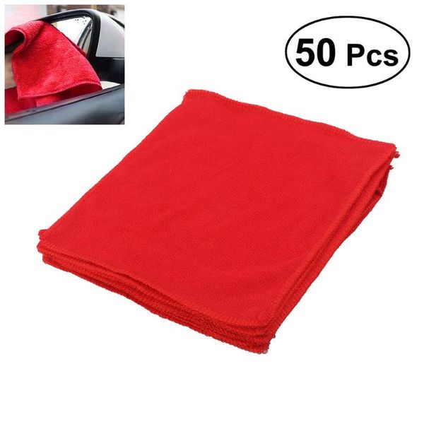 50pcs disposable car cleaning towels 30x30cm microfiber auto washcloth drying cloth (red) sponge
50pcs disposable car cleaning towels 30x30cm microfiber auto washcloth drying cloth (red) sponge