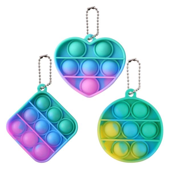 10P Mini Push Bubble Sensory Toy Key Chain Autism Needs Squishy Stress Reliever Toys Adult Child Funny Anti-stress Pop It Fidget
10P Mini Push Bubble Sensory Toy Key Chain Autism Needs Squishy Stress Reliever Toys Adult Child Funny Anti-stress Pop It Fidget