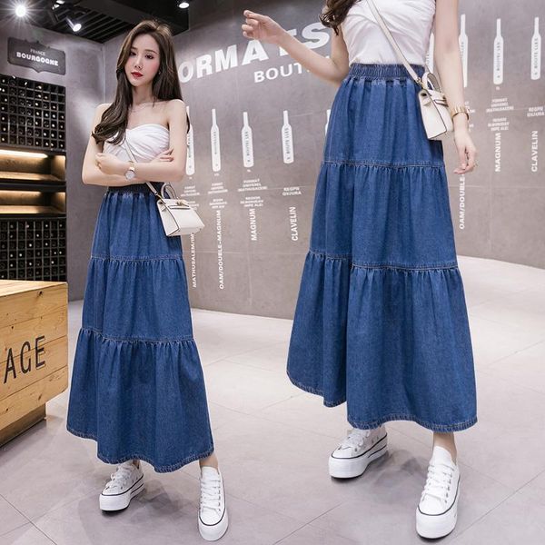 skirts cake denim long maxi plus size oversized 5xl large korean fashion high-waisted vintage summer women's clothing 2021, Black
skirts cake denim long maxi plus size oversized 5xl large korean fashion high-waisted vintage summer women's clothing 2021, Black