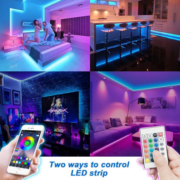 bluetooth led strip light 2-30m rgb smd 2835 lights tape flexible non waterproof 12v ribbon for home christmas strips
bluetooth led strip light 2-30m rgb smd 2835 lights tape flexible non waterproof 12v ribbon for home christmas strips