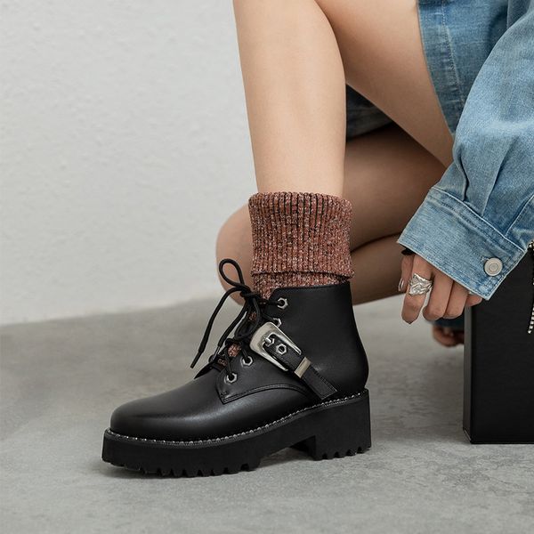 norberg wool women boots autumn winter real leather rivet boots belt buckle mid-calf flat with microfiber 210507, Black
norberg wool women boots autumn winter real leather rivet boots belt buckle mid-calf flat with microfiber 210507, Black
