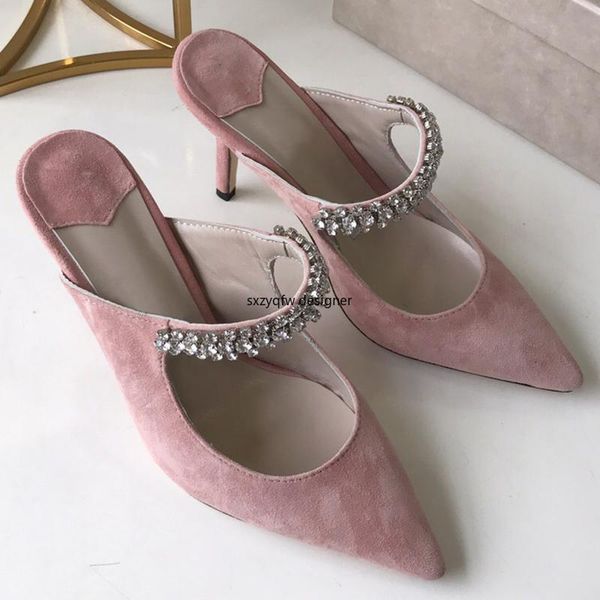 dress shoes pointed toe ladies velvet pumps black crystal rivets thin heel women spring summer sandals 2021 fashion
dress shoes pointed toe ladies velvet pumps black crystal rivets thin heel women spring summer sandals 2021 fashion