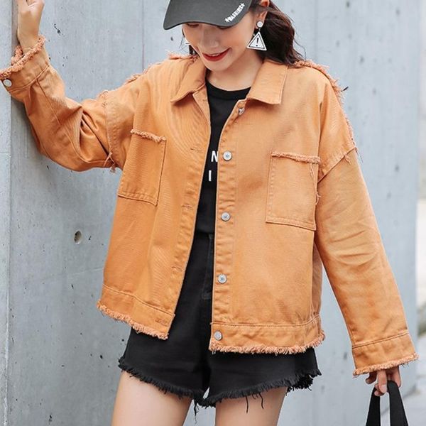 women's jackets solid jacket coat for women spring autumn casual female long sleeve outwear basic 2021 loose clothes with pockets, Black;brown
women's jackets solid jacket coat for women spring autumn casual female long sleeve outwear basic 2021 loose clothes with pockets, Black;brown