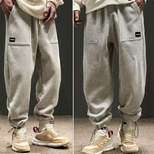 men's pants men sweatpants casual big size spring autumn trendy outdoor sport trousers loose comfortable elastic waist warm style, Black
men's pants men sweatpants casual big size spring autumn trendy outdoor sport trousers loose comfortable elastic waist warm style, Black