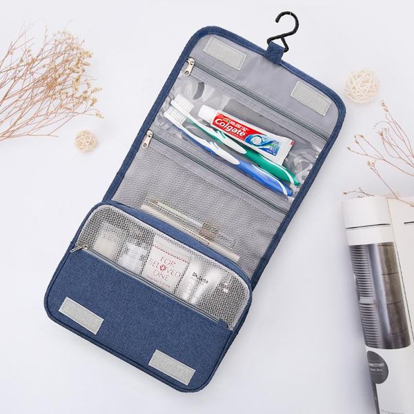make up storage bag business leisure hook men's toilet waterproof folding plain solid color small size travel wash cosmetic bags & case
make up storage bag business leisure hook men's toilet waterproof folding plain solid color small size travel wash cosmetic bags & case
