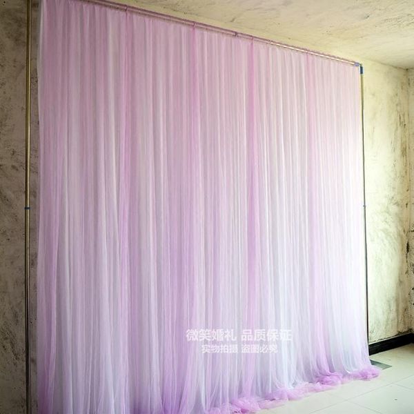 party decoration fashion backdrop curtain with sheer voile 3x6m wedding stage ice silk two layer
party decoration fashion backdrop curtain with sheer voile 3x6m wedding stage ice silk two layer