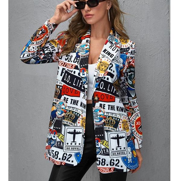 spring fashion foreign trade non-positioning printing ladies casual long-sleeved small suit trendy 373 women's suits & blazers, White;black
spring fashion foreign trade non-positioning printing ladies casual long-sleeved small suit trendy 373 women's suits & blazers, White;black