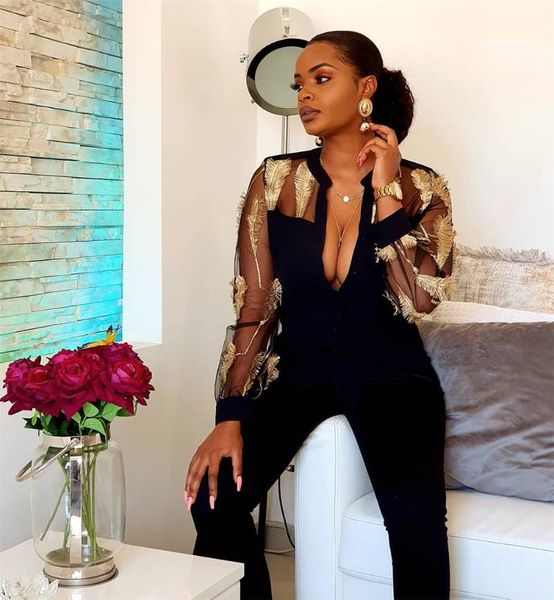 women's jumpsuits & rompers tmustobe elegant feather embroidery jumpsuit women mesh patchwork romper party club overalls perspective ou, Black;white
women's jumpsuits & rompers tmustobe elegant feather embroidery jumpsuit women mesh patchwork romper party club overalls perspective ou, Black;white