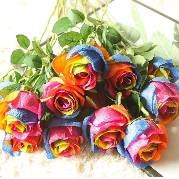 colorful rose artificial fake flowers plants mothers valentines day gift home accessories party wedding decoration bouquet decorative & wrea
colorful rose artificial fake flowers plants mothers valentines day gift home accessories party wedding decoration bouquet decorative & wrea