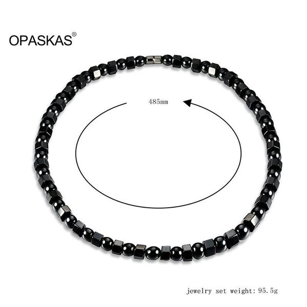 chokers men women black hematite necklace magnetic therapy care magnet stone health necklaces jewelry gift pendant necklaceset, Golden;silver
chokers men women black hematite necklace magnetic therapy care magnet stone health necklaces jewelry gift pendant necklaceset, Golden;silver