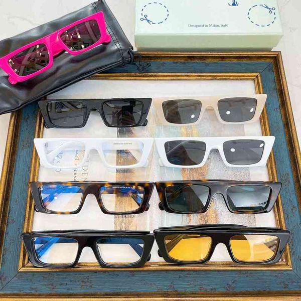 2022 factory wholesale same rectangular sunglasses trend white concave hip hop ow a8ec, White;black
2022 factory wholesale same rectangular sunglasses trend white concave hip hop ow a8ec, White;black