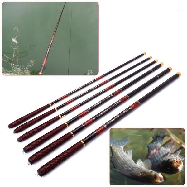 fishing rod 2.7-7.2m pole high carbon fiber ultra light carp current boat rods
fishing rod 2.7-7.2m pole high carbon fiber ultra light carp current boat rods