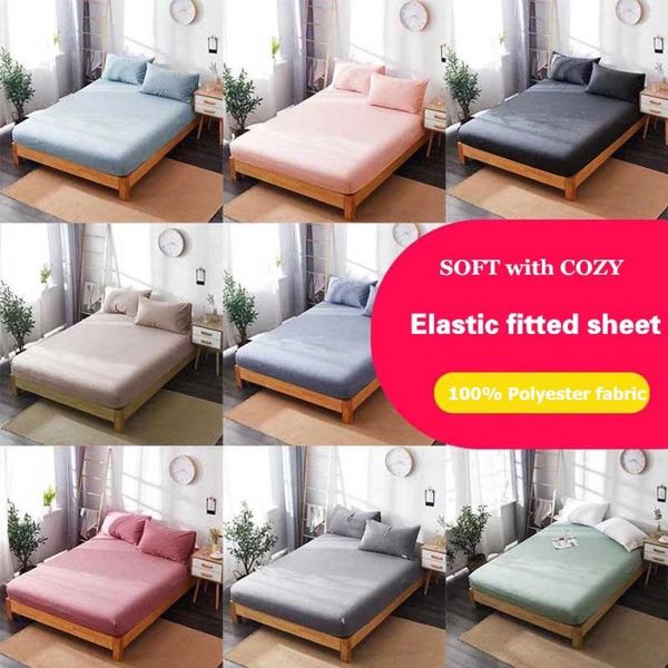 sheets & sets 25cm universal solid elastic band fitted sheet mattress dust cover protector thicken king size bed and case
sheets & sets 25cm universal solid elastic band fitted sheet mattress dust cover protector thicken king size bed and case