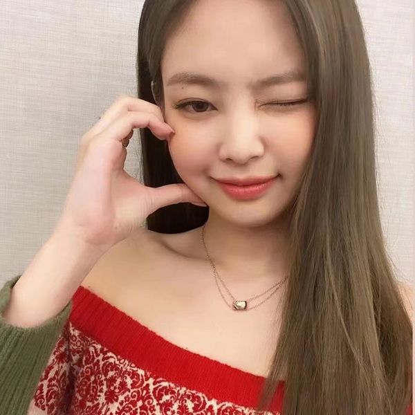 xiaoxiangfeng ti-tanium steel necklace jenny's lattice temperament star's same diamond fashion complete set of jewelry, Black
xiaoxiangfeng ti-tanium steel necklace jenny's lattice temperament star's same diamond fashion complete set of jewelry, Black