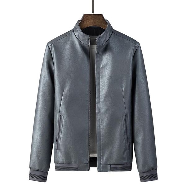 men's leather & faux spring british fashion mens jacket stand collar casual outwear jackets large size m-7xl streetwear bomber men, Black
men's leather & faux spring british fashion mens jacket stand collar casual outwear jackets large size m-7xl streetwear bomber men, Black