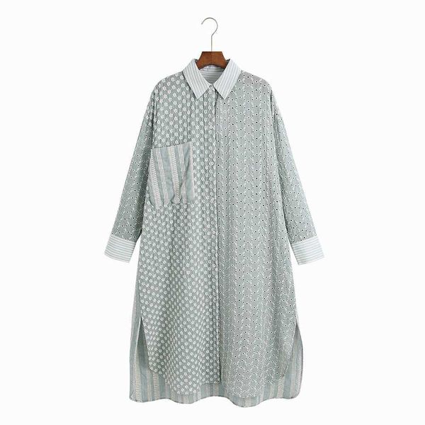 stylish women wide long shirt dress summer fashion embroidery patchwork clothing 210602, Black;gray
stylish women wide long shirt dress summer fashion embroidery patchwork clothing 210602, Black;gray
