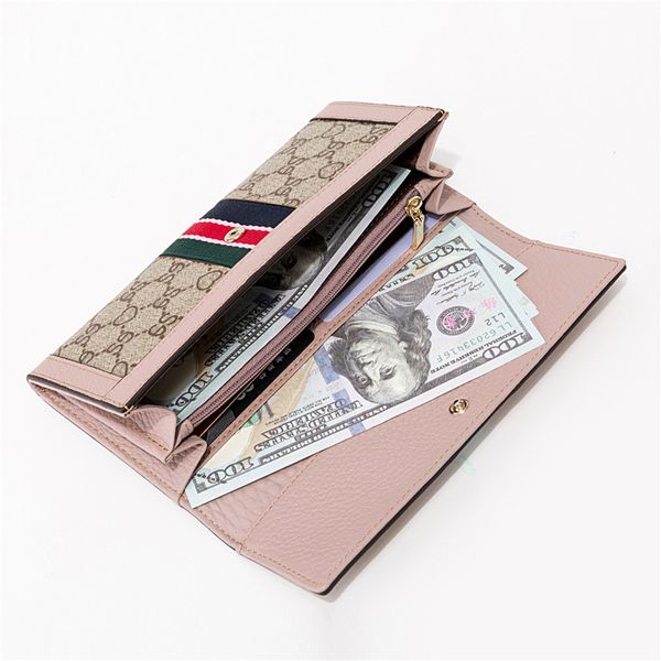sole by designer west flange leather women's long style wallet multi card new fashion large capacity handbag purse, Brown;gray
sole by designer west flange leather women's long style wallet multi card new fashion large capacity handbag purse, Brown;gray