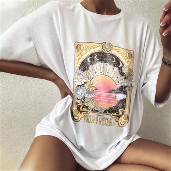 graphic t-shirt harajuku tee cute short sleeve tshirt letter printing female summer plus size sun moon pattern tshirts women's, White
graphic t-shirt harajuku tee cute short sleeve tshirt letter printing female summer plus size sun moon pattern tshirts women's, White