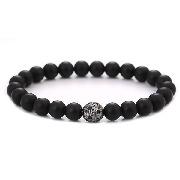 70% off selling football micro zircon bracelet 8mm black frosted natural stone bracelet
70% off selling football micro zircon bracelet 8mm black frosted natural stone bracelet