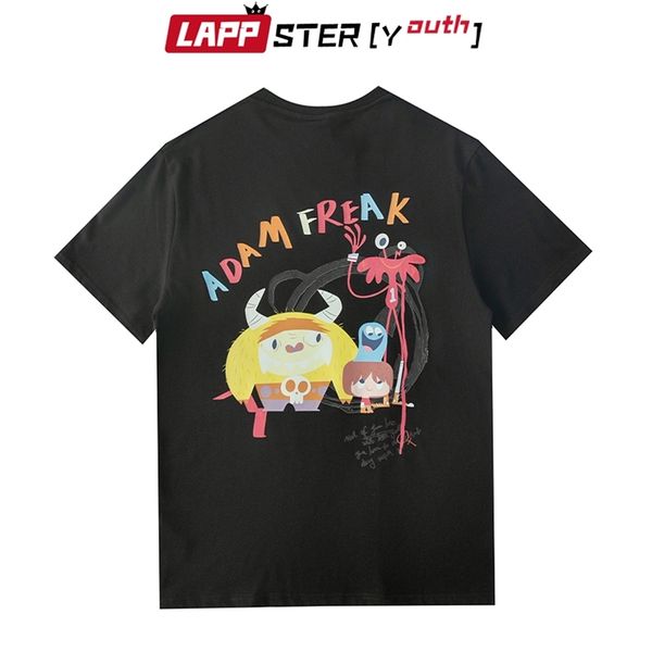 men vintage cartoons graphic shirts summer mens streetwear harajuku fashion print shirt male kawaii ees 210420, White;black
men vintage cartoons graphic shirts summer mens streetwear harajuku fashion print shirt male kawaii ees 210420, White;black