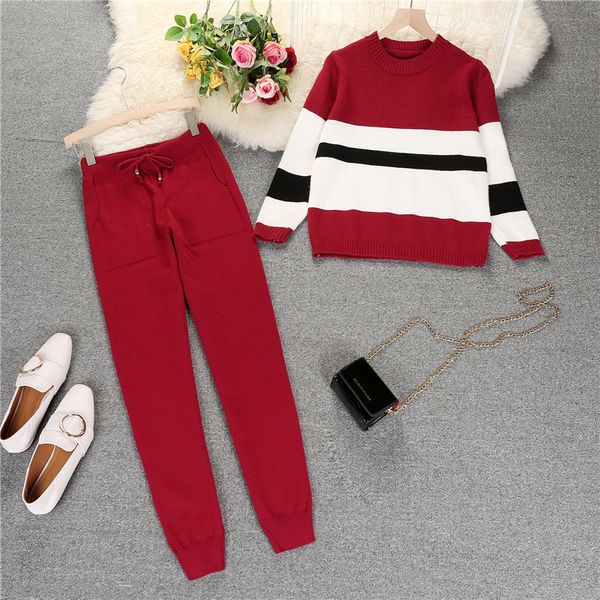 women's two piece pants -suteres de punto retales para mujer, trajes informales a rayas, chndales mujer 3sfz, White
women's two piece pants -suteres de punto retales para mujer, trajes informales a rayas, chndales mujer 3sfz, White